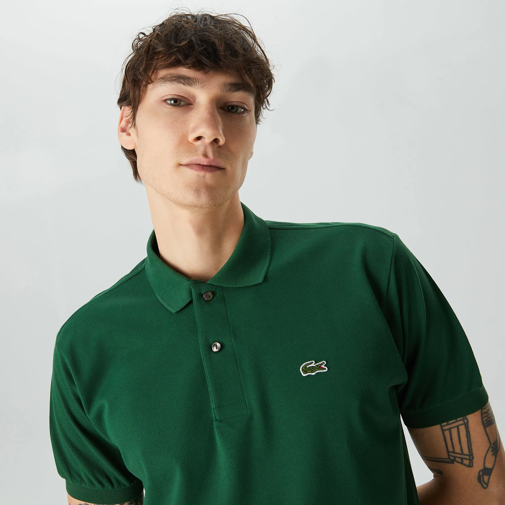 Lacoste Polo Κοντομάνικο Πράσινο