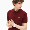 Lacoste Polo Κοντομάνικο Μπορντό