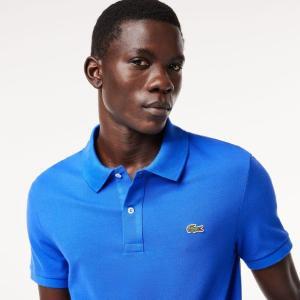 Lacoste Polo Κοντομάνικο Μπλέ